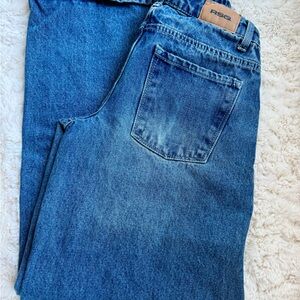 RSQ Wide Baggy Blue Jeans